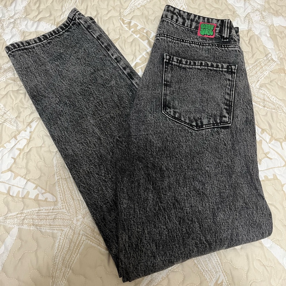 Empyre Black Acid wash Jeans